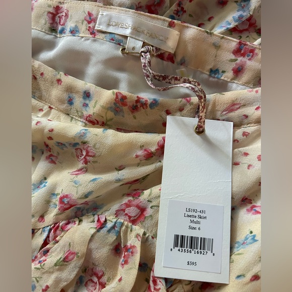Brand NEW with tag Love Shack Fancy Lisette skirt - Picture 8 of 11
